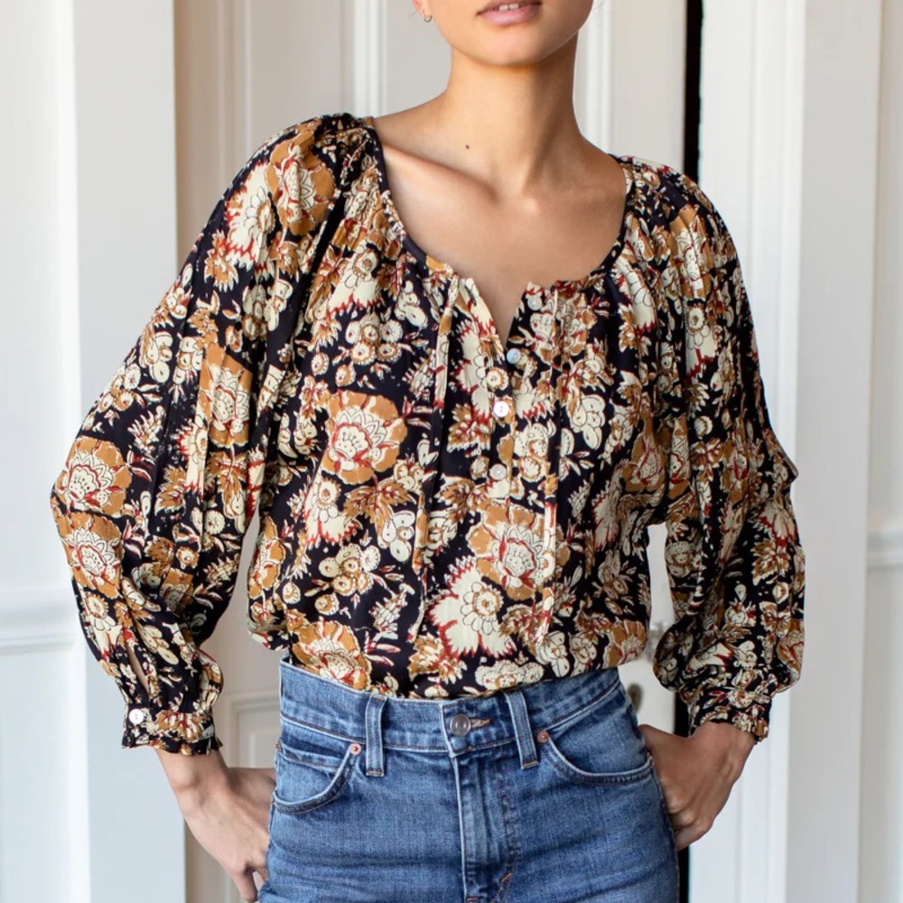 Emerson Fry Caravela Lucy Blouse size small